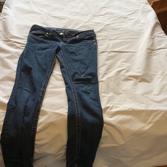 COPY - Silver skinny jeans W29/L31 - Picture 3 of 5